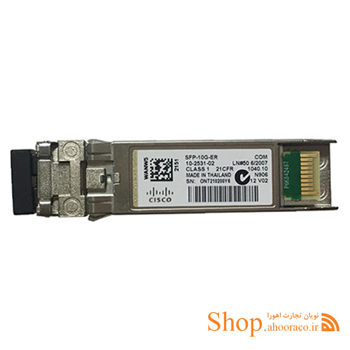 ماژول فیبر نوری سیسکو مدل SFP-10G-ER